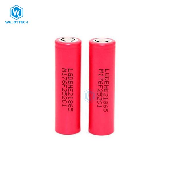 LG HE2 18650 battery 2500mAh 3.7V 20A rechargeable batteries