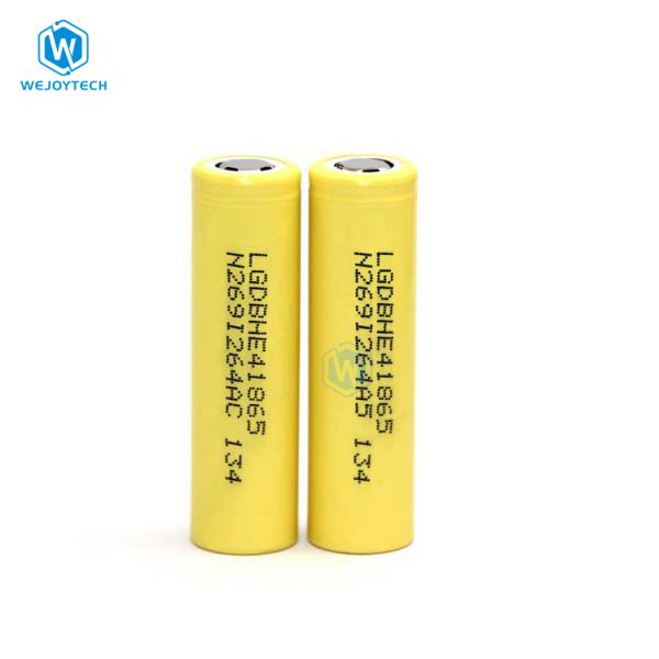LG HE4 18650 battery 2500mAh 3.7V 35A rechargeable batteries