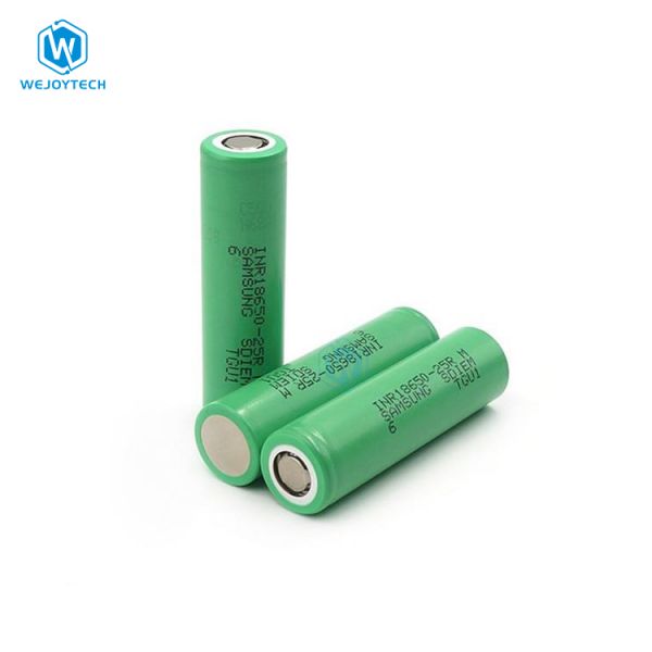 Samsung 25R/25rm 18650 battery 2500mAh 3.7V 25A rechargeable batteries